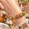 CPR Gold Charm Bracelet Set VTH