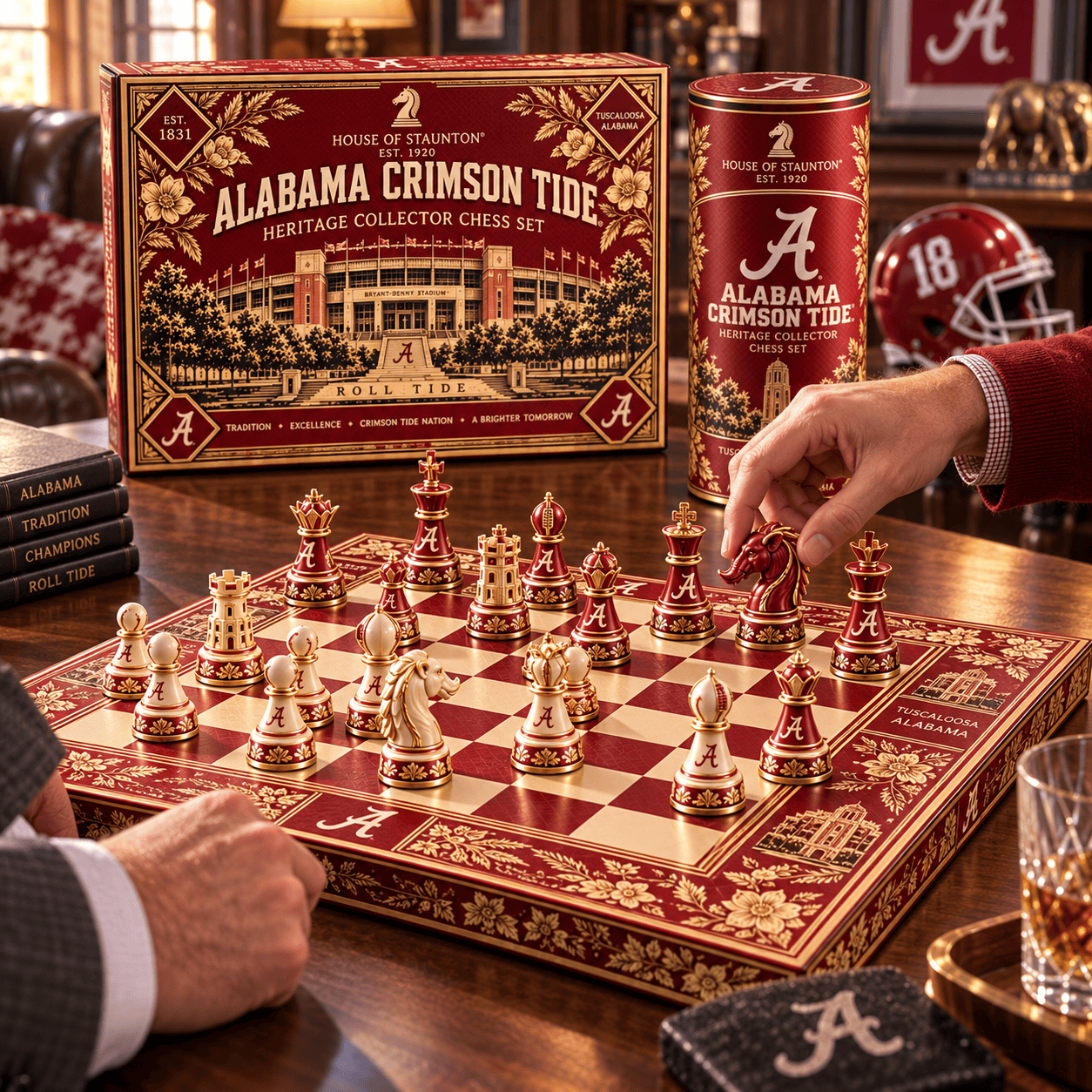 Premium ACT Chess Set NHVH