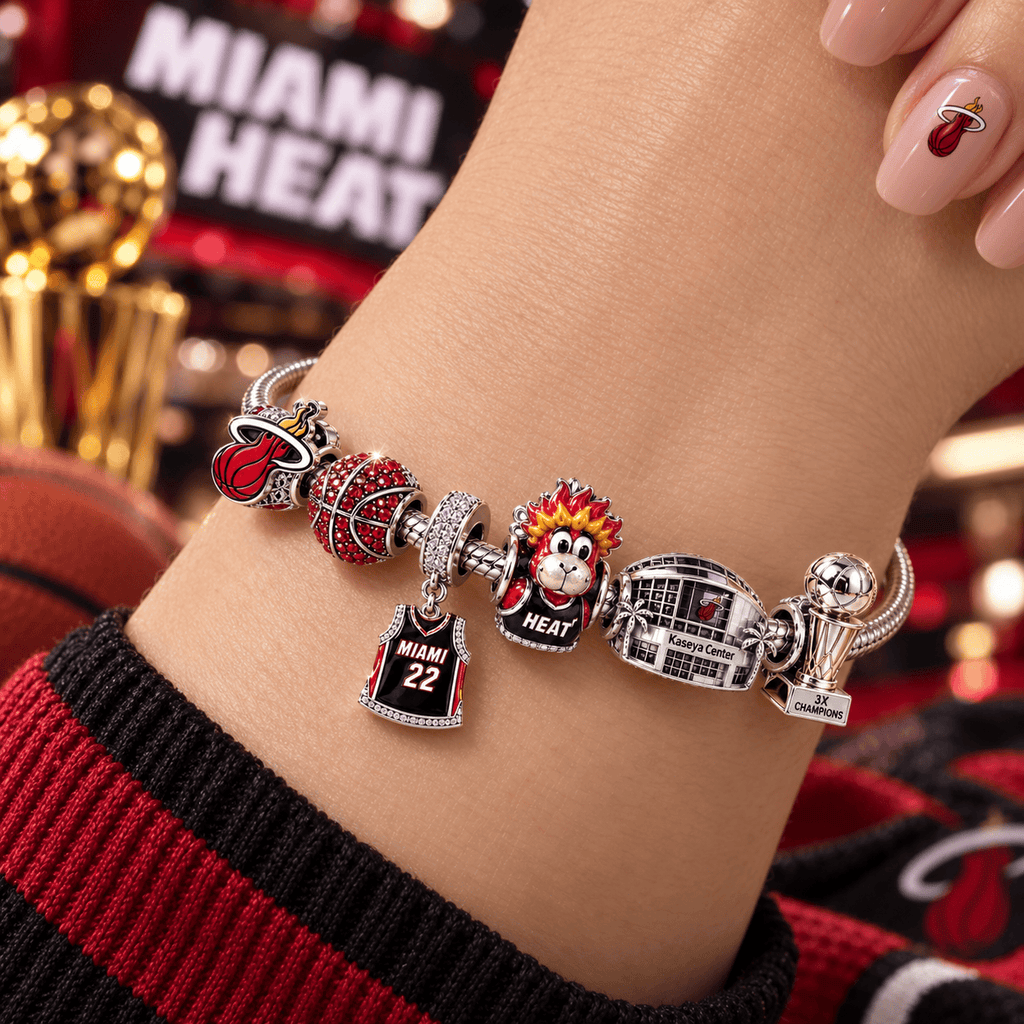MMH Silver Charm Bracelet Set VTH