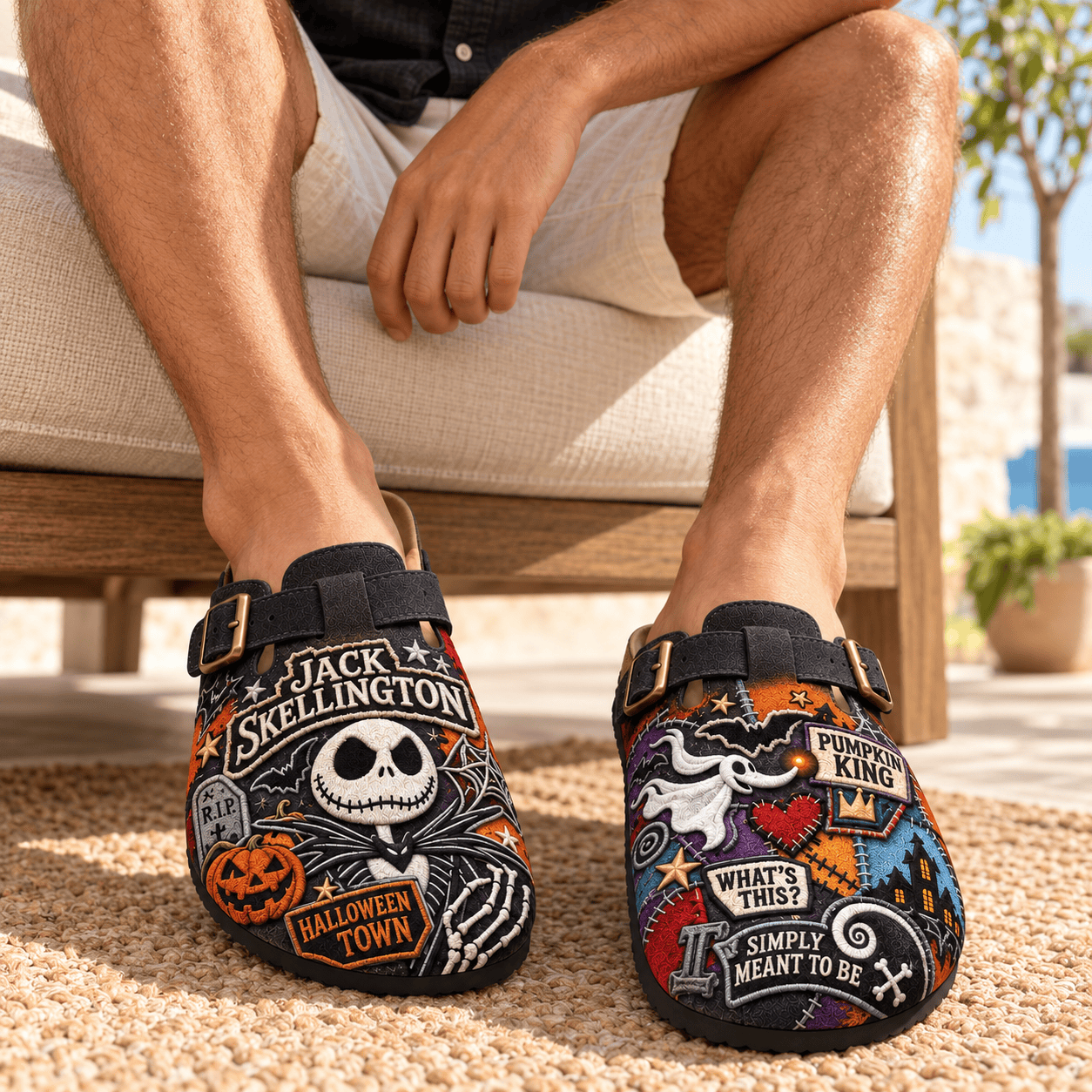 PREMIUM JSK MINK SUEDE CLOGS TTNL