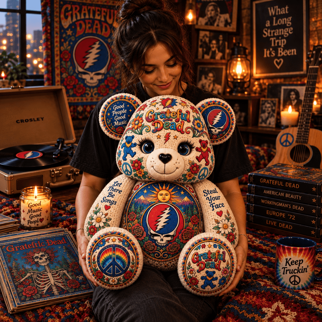GRFD Bear Custom Shaped Pillow