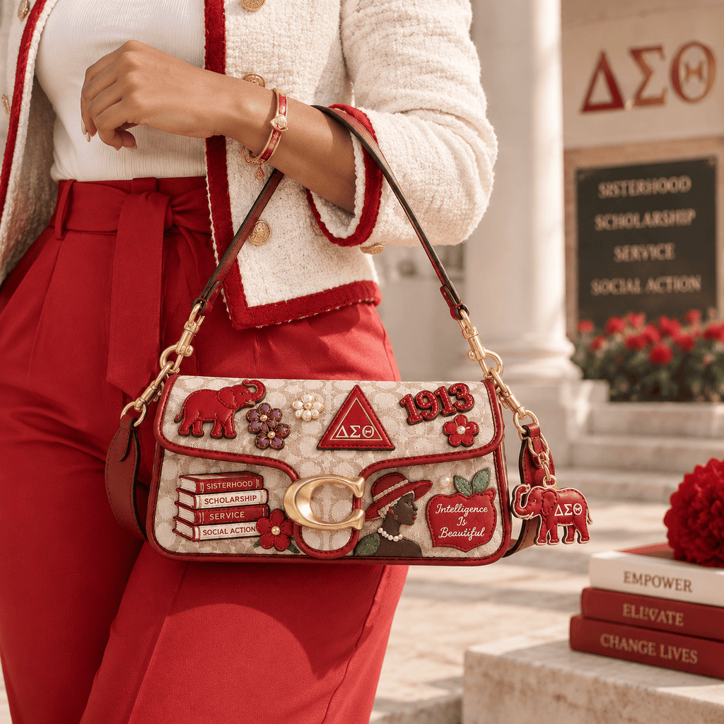 Premium DST Coach Shoulder Cross With Charm NPL