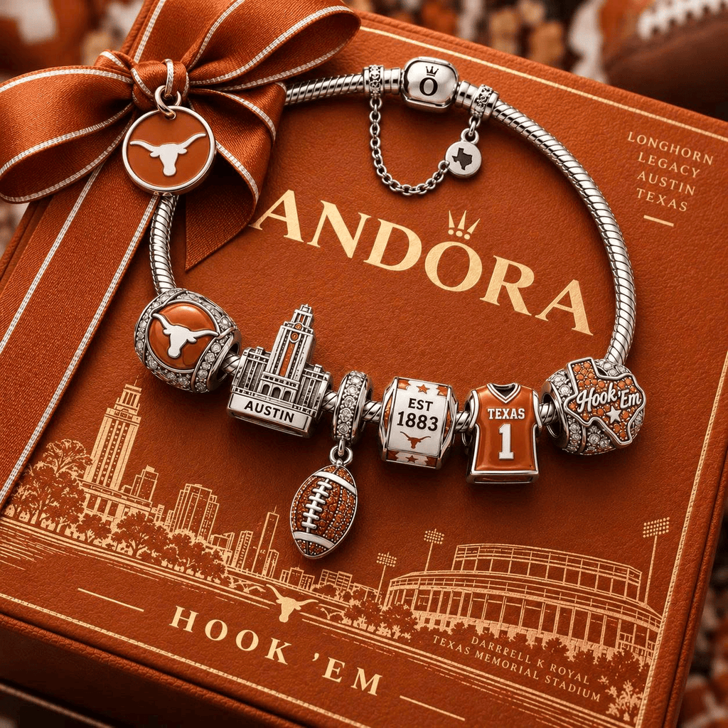 TLS Silver Charm Bracelet Set VTH