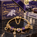 TCU Gold Charm Bracelet Set PTKL