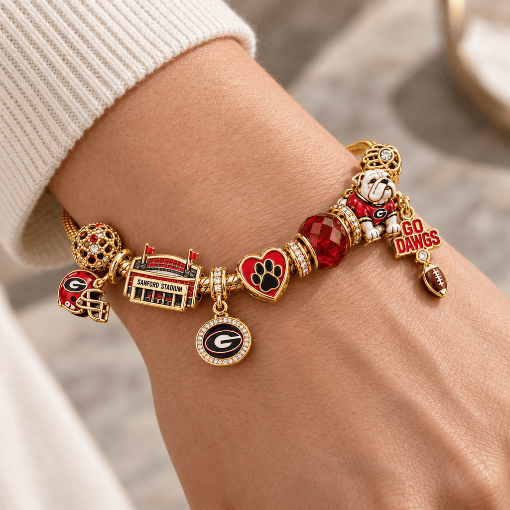 GGBD Gold Charm Bracelet Set PTKL