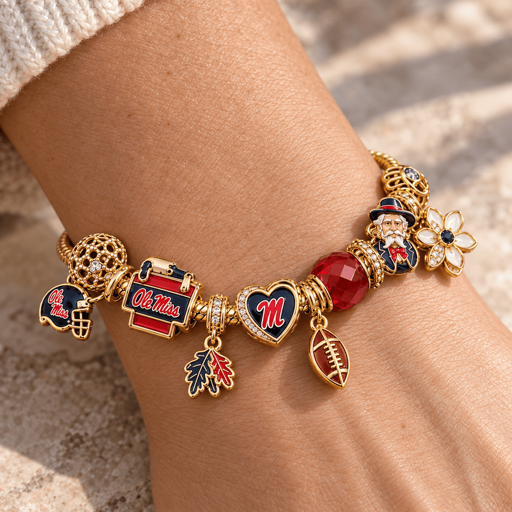 OMR Gold Charm Bracelet Set PTKL