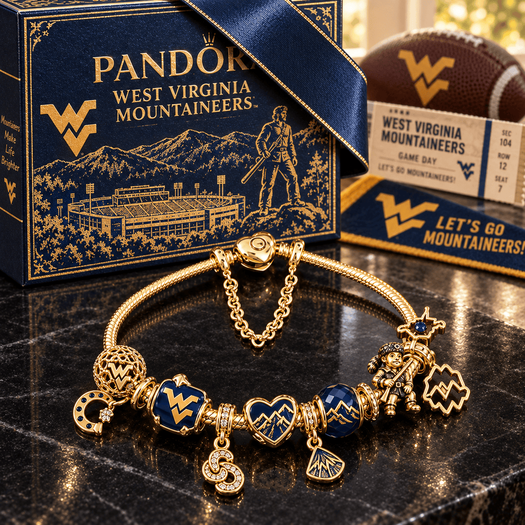 WVM Gold Charm Bracelet Set PTKL