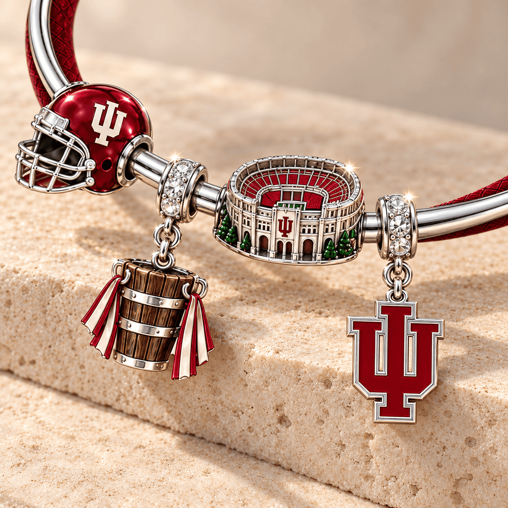 IDH Silver Charm Bracelet Set TMH