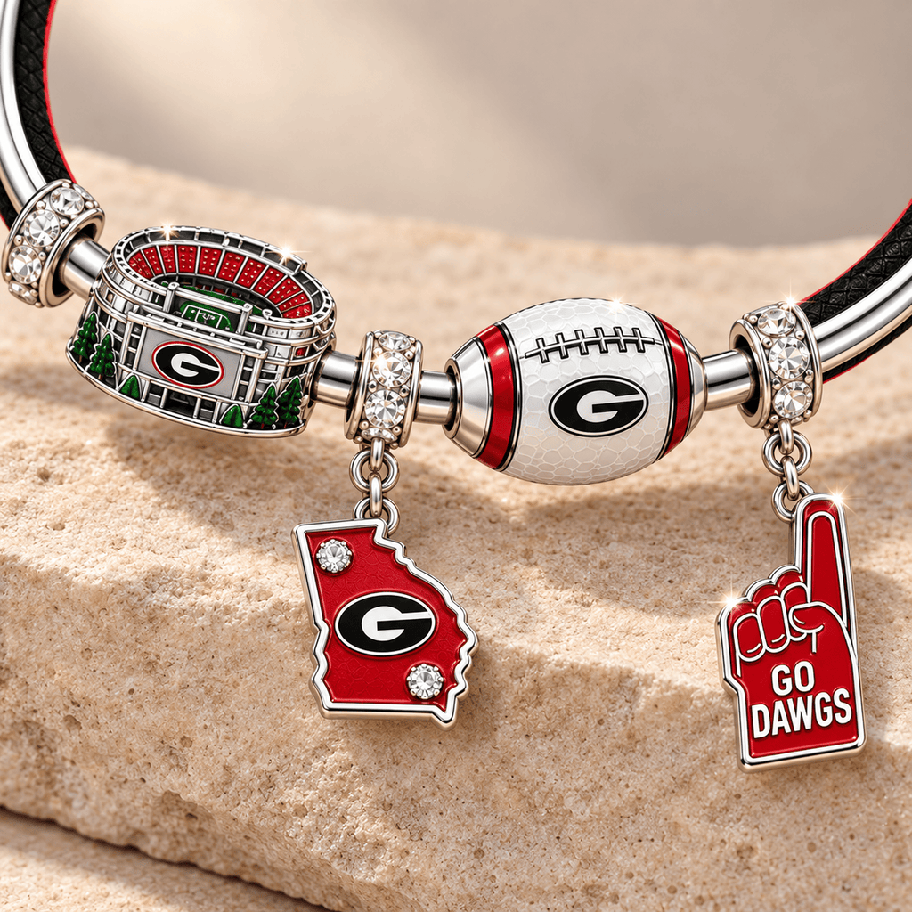 GGBD Silver Charm Bracelet Set TMH