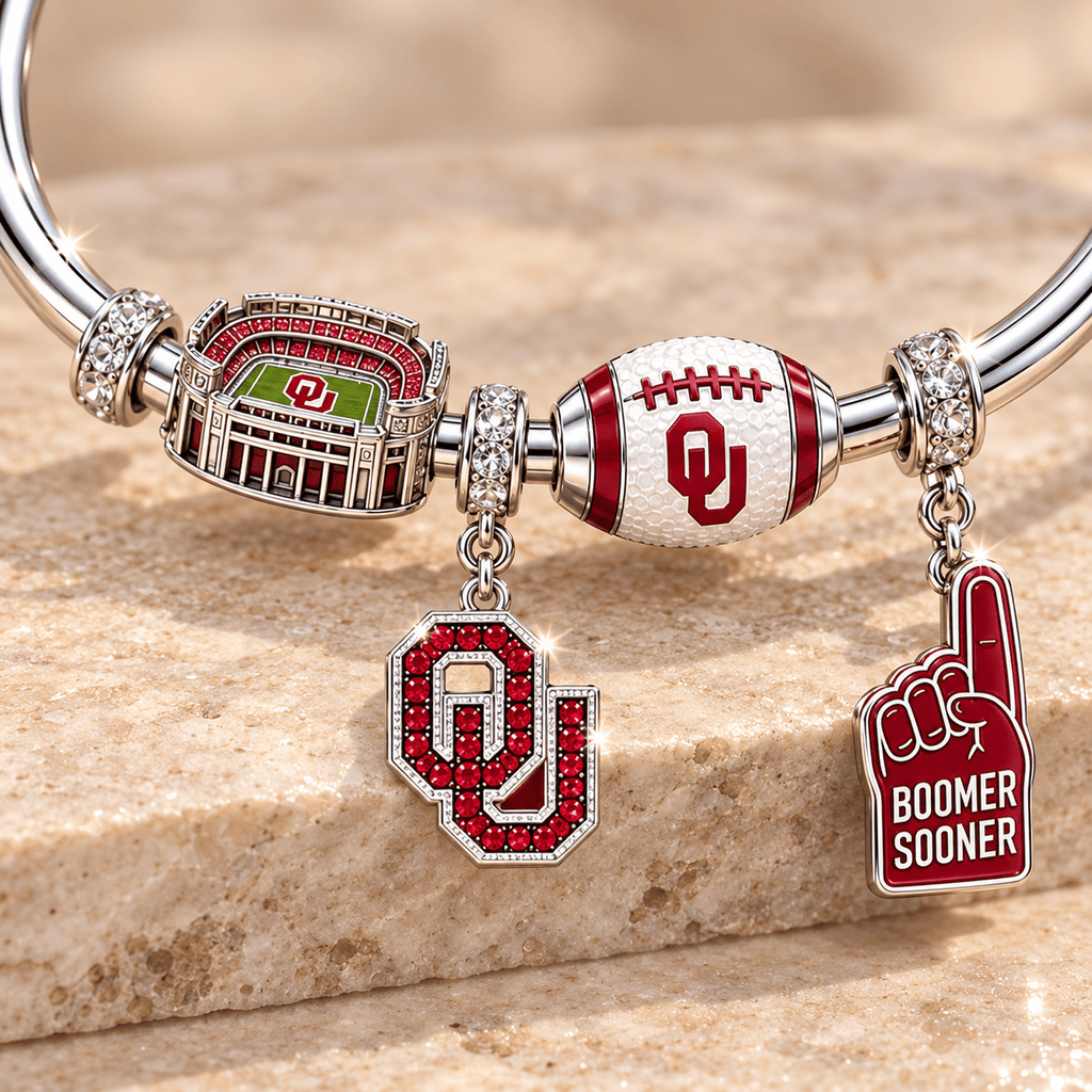 OSN Silver Charm Bracelet Set TMH