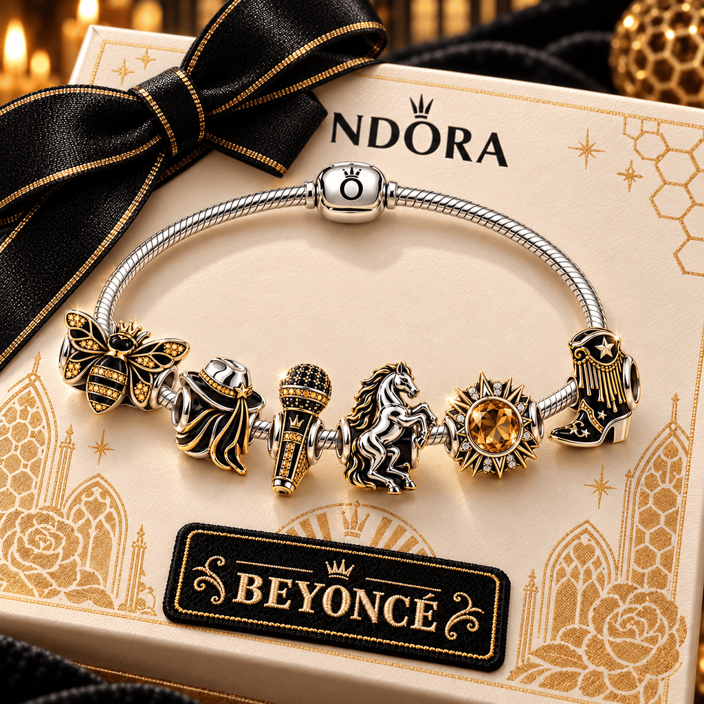 BYC Silver Charm Bracelet Set PNPA