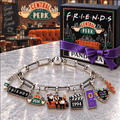 FRS Silver Charm Bracelet Set NTVA
